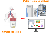Identification à grande échelle du microbiote pulmonaire de la mucoviscidose par métaprotéomique